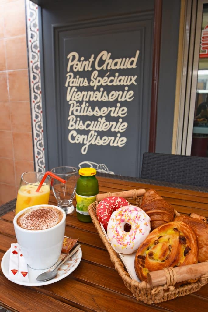 Ontbijtservice op camping La Bergerie in Roquebrune-sur-Argens.