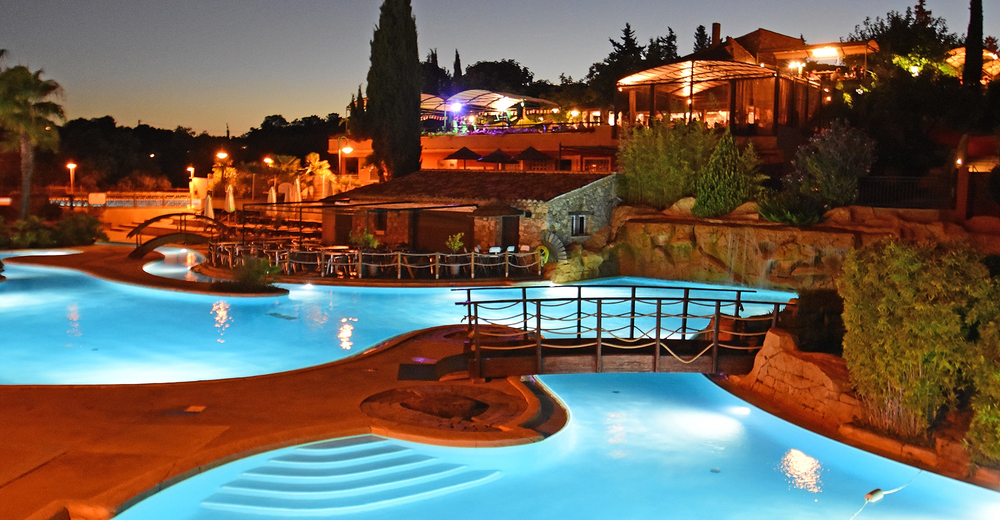 Camping met waterpark in de Var.